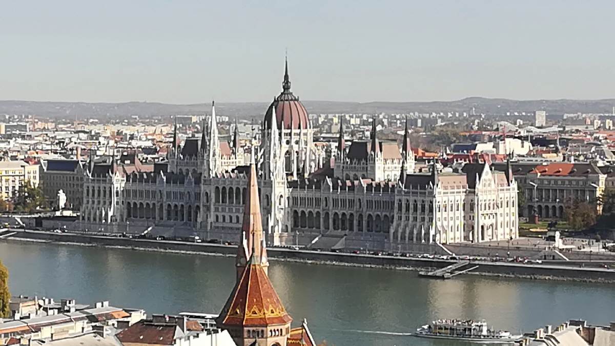 Budapest - Donaupanorama - das Parlament