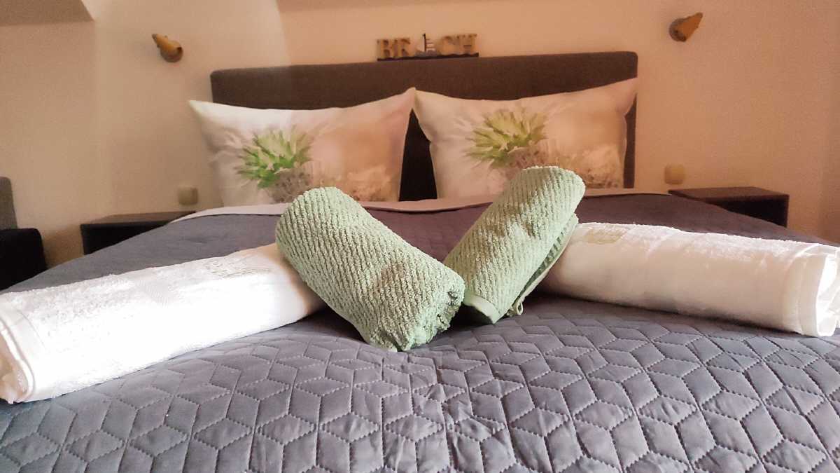 Ferienhaus Marika | Handtücher und Bettwäsche sind vorhanden