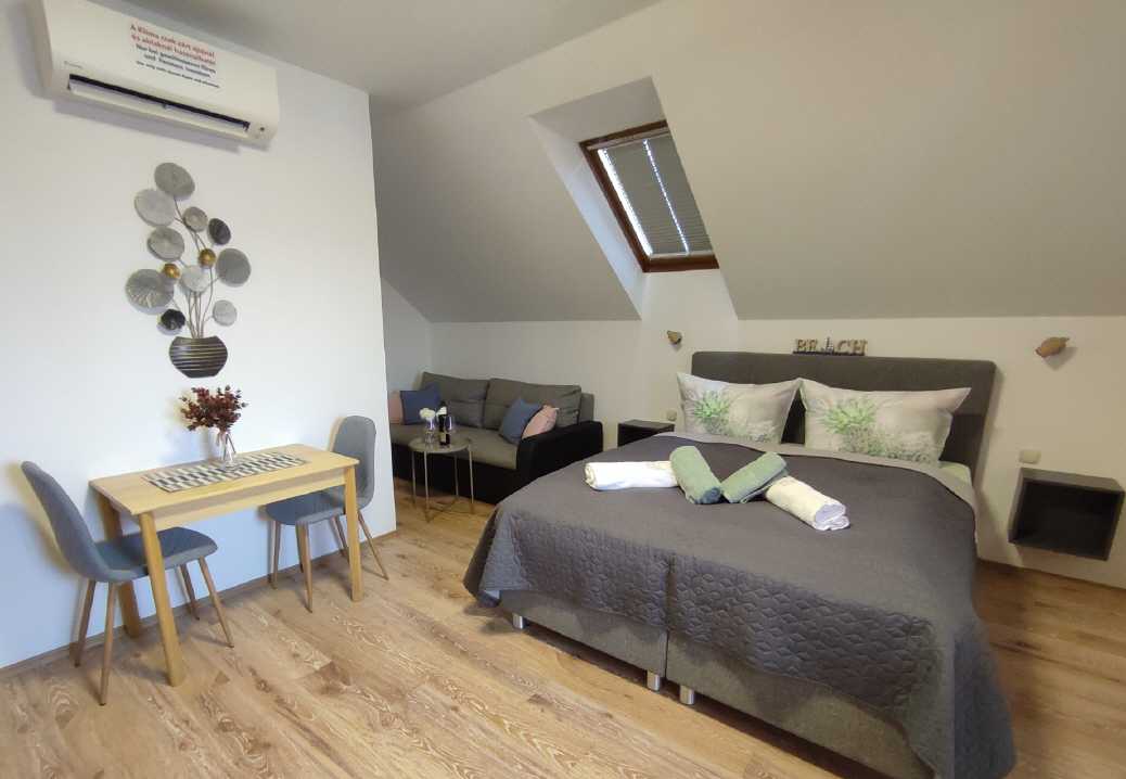Modernste Klimaanlage in jedem Zimmer.